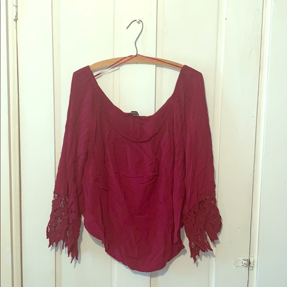 Ambiance off the shoulder top